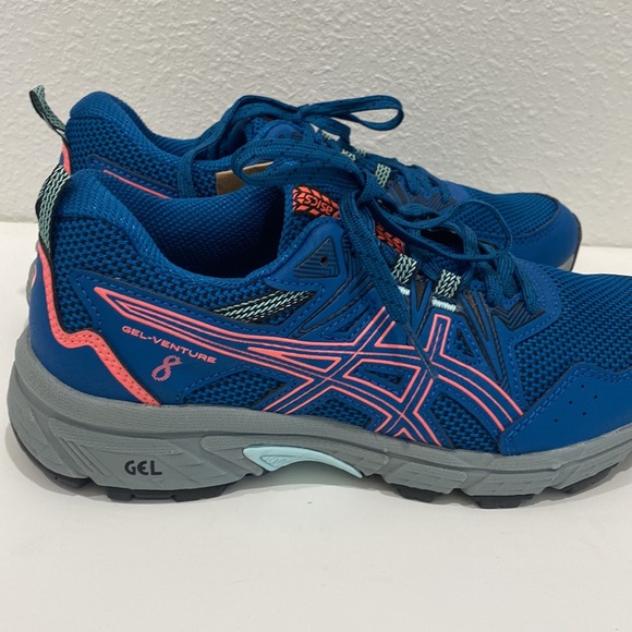 NWT ASICS Women's Gel-Venture Waterproof 8 Trail Running Shoe |Size 7 - Picture 4 of 13